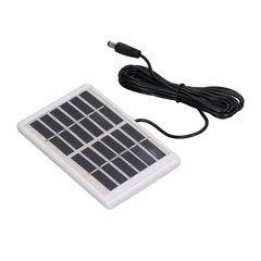 Solar Panel 1.2W 6V 9V Lightweight Portable Polysilicon Crystals DC