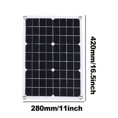 1500W Solar Panel Kit – 3 x 500W+100A Controller+Extension Cord+ lligator Clip