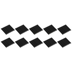 Mini Solar Cell Panel 2.5V 80mA 0.2W 48.5mm x 42.5mm 10pcs