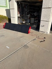 Predator Solar Panel. 200 watt super lightweight foldable solar panel.
