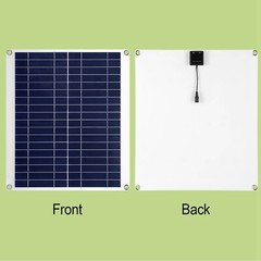 Outdoor 25W Solar Panel 12V Battery Charger System Maintainer Marine Boat RV Car