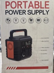 Portable Power Station 296Wh 300W Pure Sine Wave Solar Generator Open Box