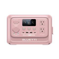 BLUETTI Elite 30 V2 Pink 288Wh 600W Portable Power Station Generator for Camping