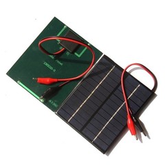 12V 2W Solar Panel DIY Solar Cell Module Battery for Car Outdoor Camp F2A8