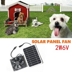 Solar Powered Ventilation Equipment for Animal Shelter Enhanced Comfort
