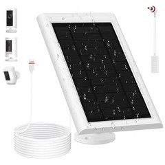 Solar Panel for Ring Camera(2nd Generation) Dustproof Waterproof 5W Solar Panel