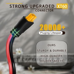2FT Solar Panel Cable for Ecoflow 10AWG, Compatible with MC-4 to XT60 Plug Solar