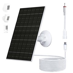 7W Solar Panel for Ring Camera, Solar Charger Compatible with Stick Up &