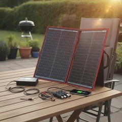 Lightweight 100W Solar Panel Kit – Perfect for Adventures & Emergency Power