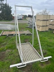 Solar panel ground mount stand aluminum