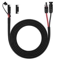 Solar Panel Connector,10AWG SAE to Male & Female Adapter PV Extension Cablewire