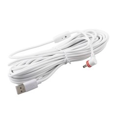 7 6m Weatherproof Power Cable and Adapter for Ring Cameras Installation