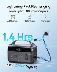 Ultimate 192Wh Portable Power Station with 300W Output – Perfect for Camping