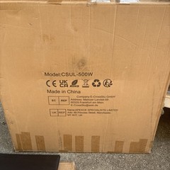 500w Portable Solar Panel Easy Fold With Carry Handle New Open Box