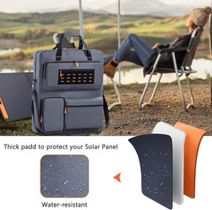 Travel Carrying Case Compatible with Jackery Solarsaga 100W 100X 200W – Solar Pa