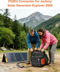 Connector for Jackery Solar Generator Explorer 3000 2000 1000 Portable Power Sta