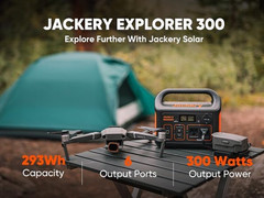 Portable Power Station Explorer 300, 292Wh Backup Lifepo4 Battery, Solar Generat