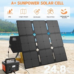 120W Efficient Portable Solar Panel – Perfect for Camping & Outdoor Adventures