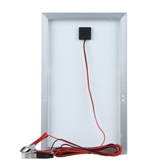 30W D C 12V/18V Solar Panel Kit Set With Alligator Clip/ IP65 Water TOFI