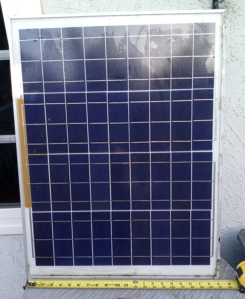 50W Solar Panel Module for Compact Systems, RV, Home, Battery charge – made 2023