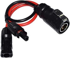 LIXIN 6.5ft 10AWG 2 Pin Power Industrial Circular Connector，for 2m/6.5ft
