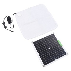 Solar Panel Heating Blanket 12V 50W Rapid Uniform Heating Soft Portable Pet