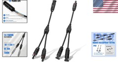 Waterproof Y Branch Parallel Solar Connectors with 6 Pins for Maximum Efficiency