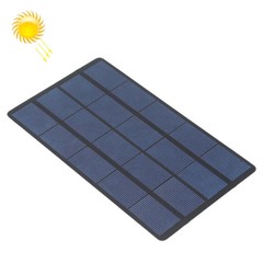 5V 3W 600mAh DIY Sun Power Battery Solar Panel Module Cell, Size: 110 x 190mm,