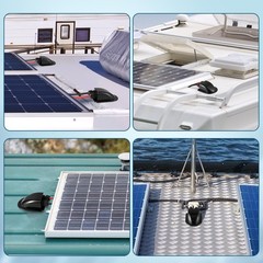 4 Set Solar Entry Gland Dual Entry Waterproof for 3mm²-10mm² (Black) | Solar …