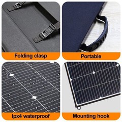 Easun 260W 18V Portable Foldable Solar Panel High Efficiency for Home RV Camping