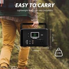 Compact 200W Power Station: Multi-output Convenience for Camping & Emergencies