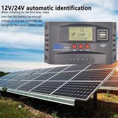 for MPPT 30100A Solar Charge Controller with Intelligent Protection