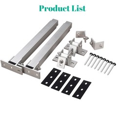 Solar Panel Mounting Brackets Kit Ground Mount Bracket Roof Surface Adjustable