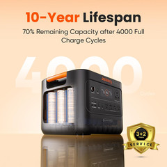 Homepower 3000 Portable Power Station, 3600W (Surge 7200W) Output, 3072Wh LFP Ba