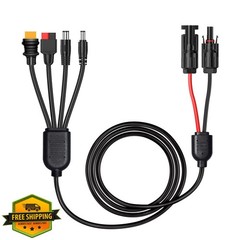 FlexSolar 14AWG Solar Charge Cable Anderson DC5521 DC7909 XT60