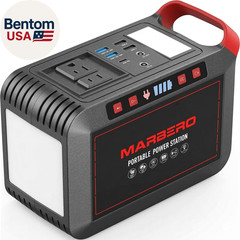 Portable Power Station 300W 237Wh Camping Solar Generator Backup Lithium Batter