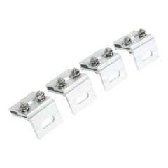 Roof Seam Clamp Aluminum for Photovoltaic Solar Installation 45mm 52mm Size