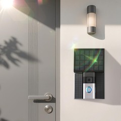 4W Solar Charger for Ring Doorbell – Waterproof USB-C Solar Panel, 1 Pack