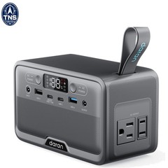 Portable Power Station 89.6Wh LiFePO4 100W Solar Power Bank AC Outlets Fast C…