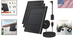 Waterproof Solar Panel for Security Cameras