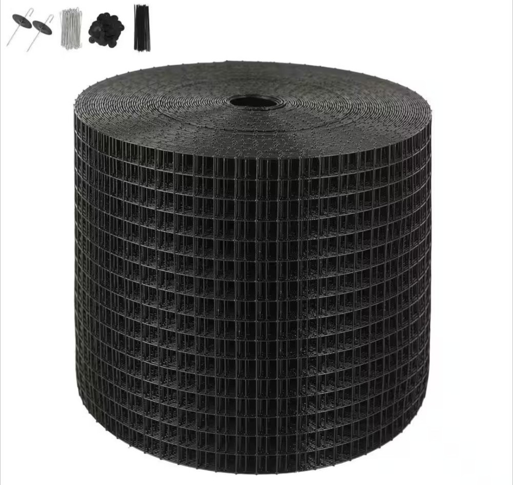 VEVOR Solar Panel Bird/Critter Guard 8inch x 98ft PVC Coated Mesh Roll Kit with.