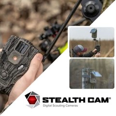 Stealth Cam Adjustable Multi Pivot Mounting Post 2 Pack with 2 x Battery Bundle