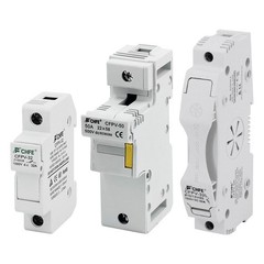 DC Fuse Holder PV DIN Rail Mounting 1000V Photovoltaic System Strings 6A-63A
