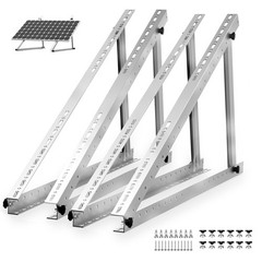 2 Set 45 inch Ground Mount Solar Panel Racks Solar Panel Mounting Hardware US