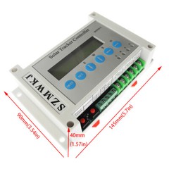 Solar Tracker Tracking Dual Axis Sun Track Kit -2*8″ Linear Actuator &Controller