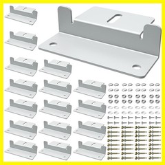 Aluminum Solar Panel Z Mounting Brackets | 16 Units lightweight corrosion-res…