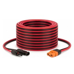 MOOKEERF Solar to XT60i Cable 10AWG 15FT Solar Panel to XT60i Adapter Connect…