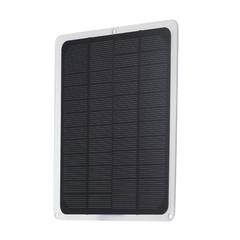 DC12V 10W Portable Solar Panel Car With USB Port For Travel Y0N5