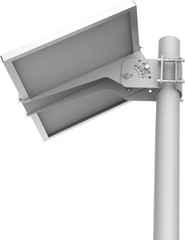 Adjustable Solar Panel Mount for 1.5-3 Inch Poles, Stainless Steel Construction