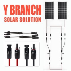 10FT 10AWG Solar Extension Cable with Male and Female Connectors Free